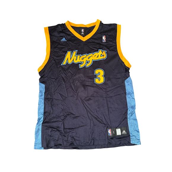 Denver Nuggets Adidas Allen Iverson The Answer Mens Large NBA Jersey - Picture 1 of 6